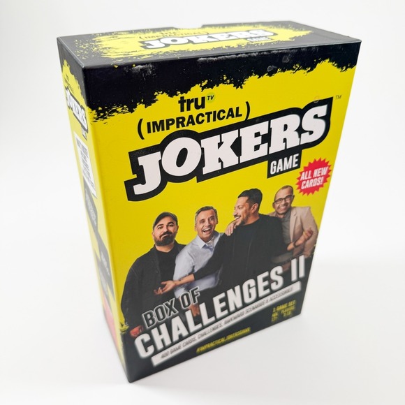 Gamewright Other - Impractical Jokers Game – Box of Challenges II (2021) Complete Set